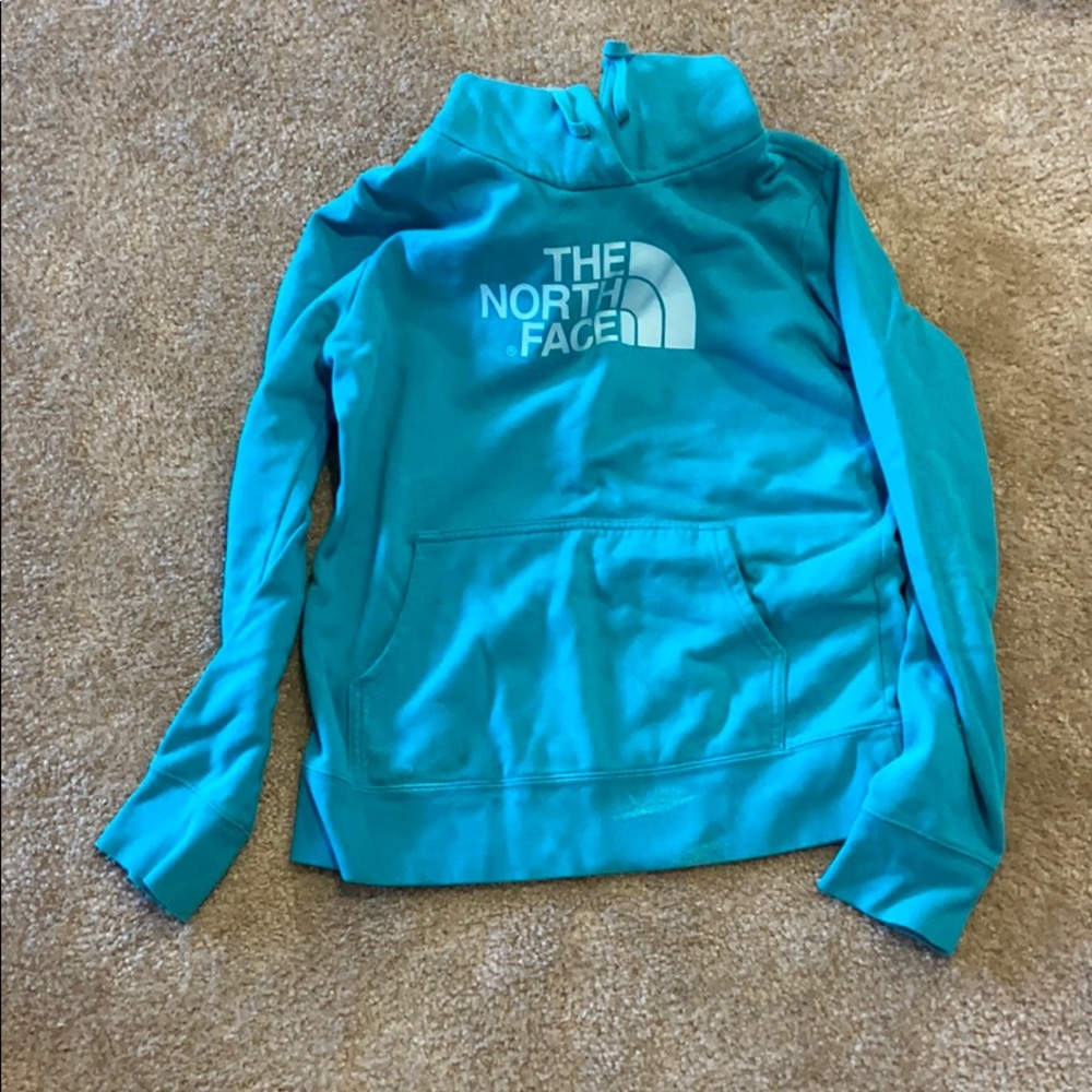 The North Face sweatshirt